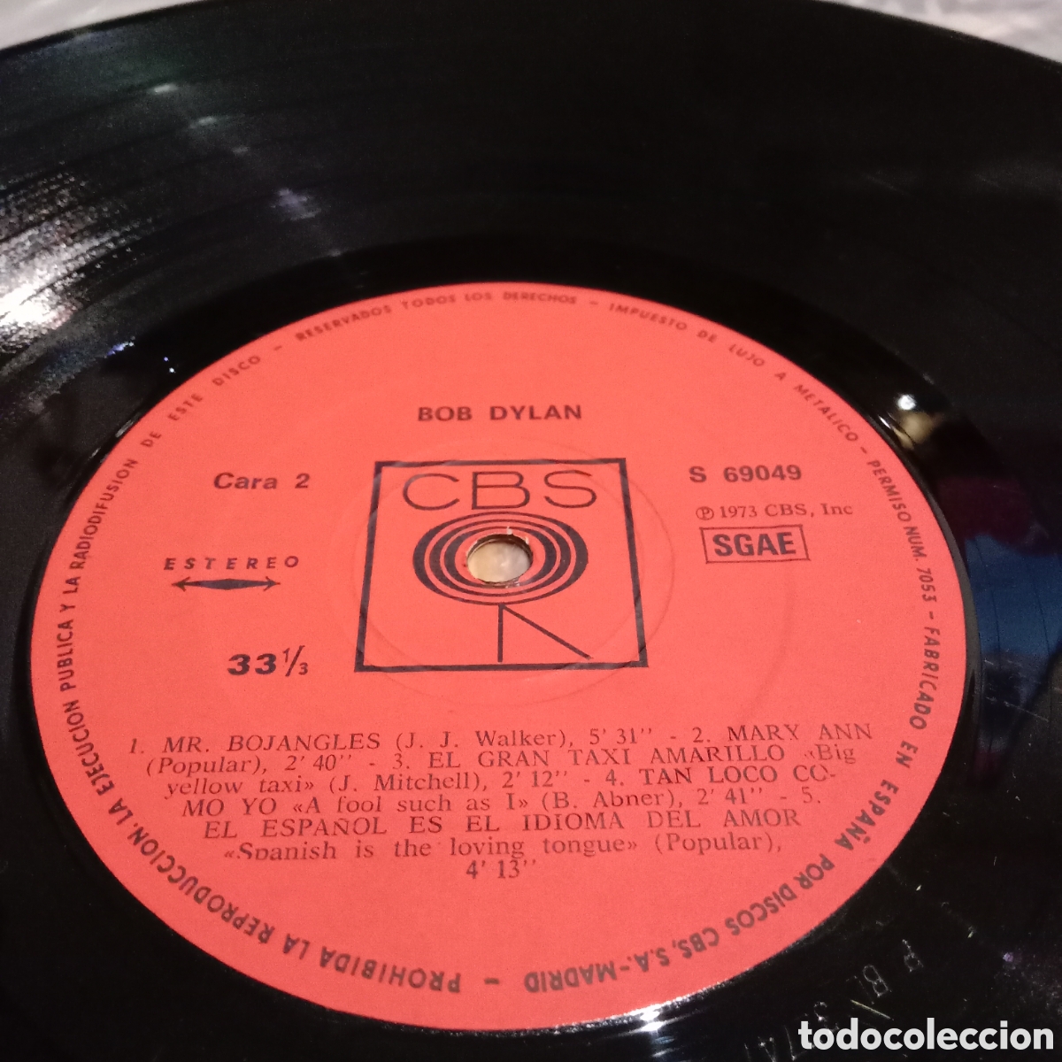Discos de vinilo: BOB DYLAN - DYLAN - LP - Foto 5