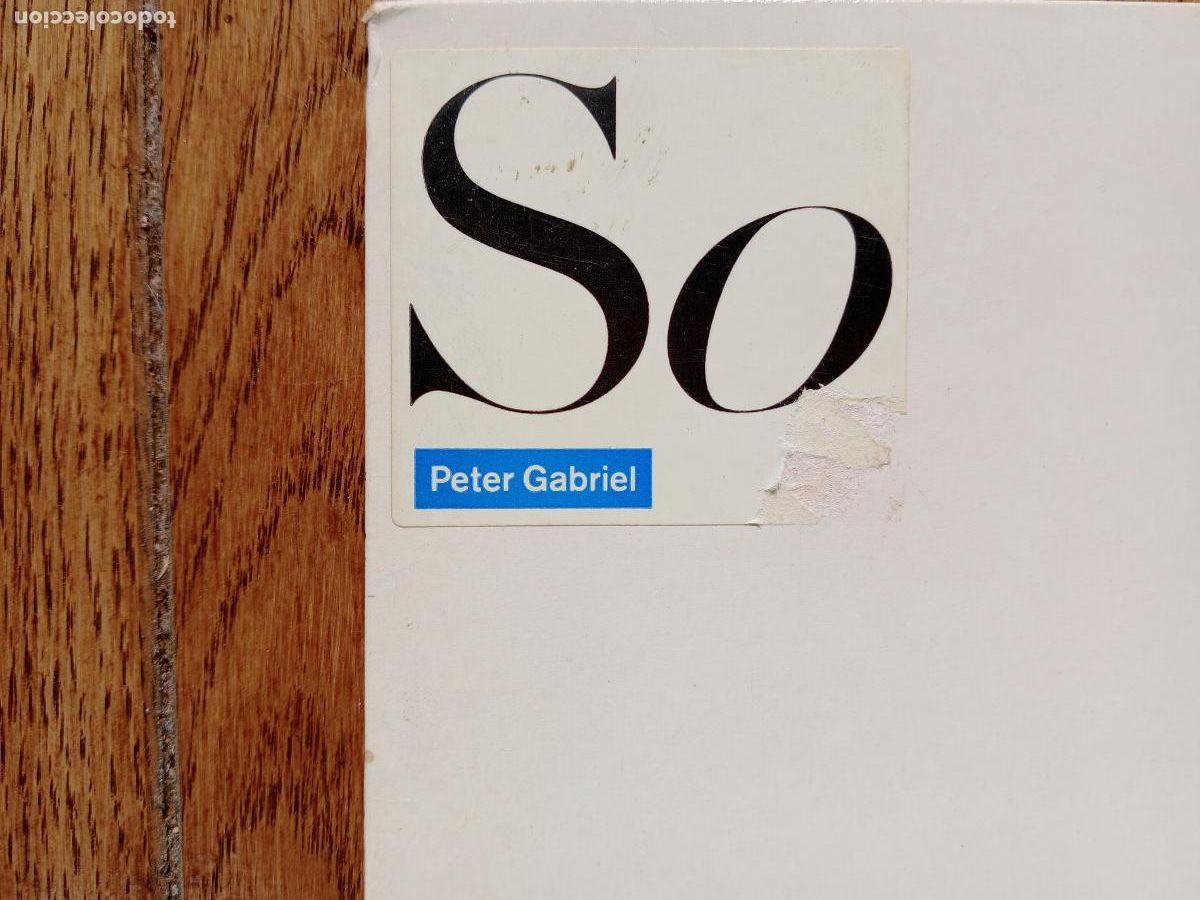 Discos de vinilo: Peter Gabriel (ex-Genesis) - So - Foto 2