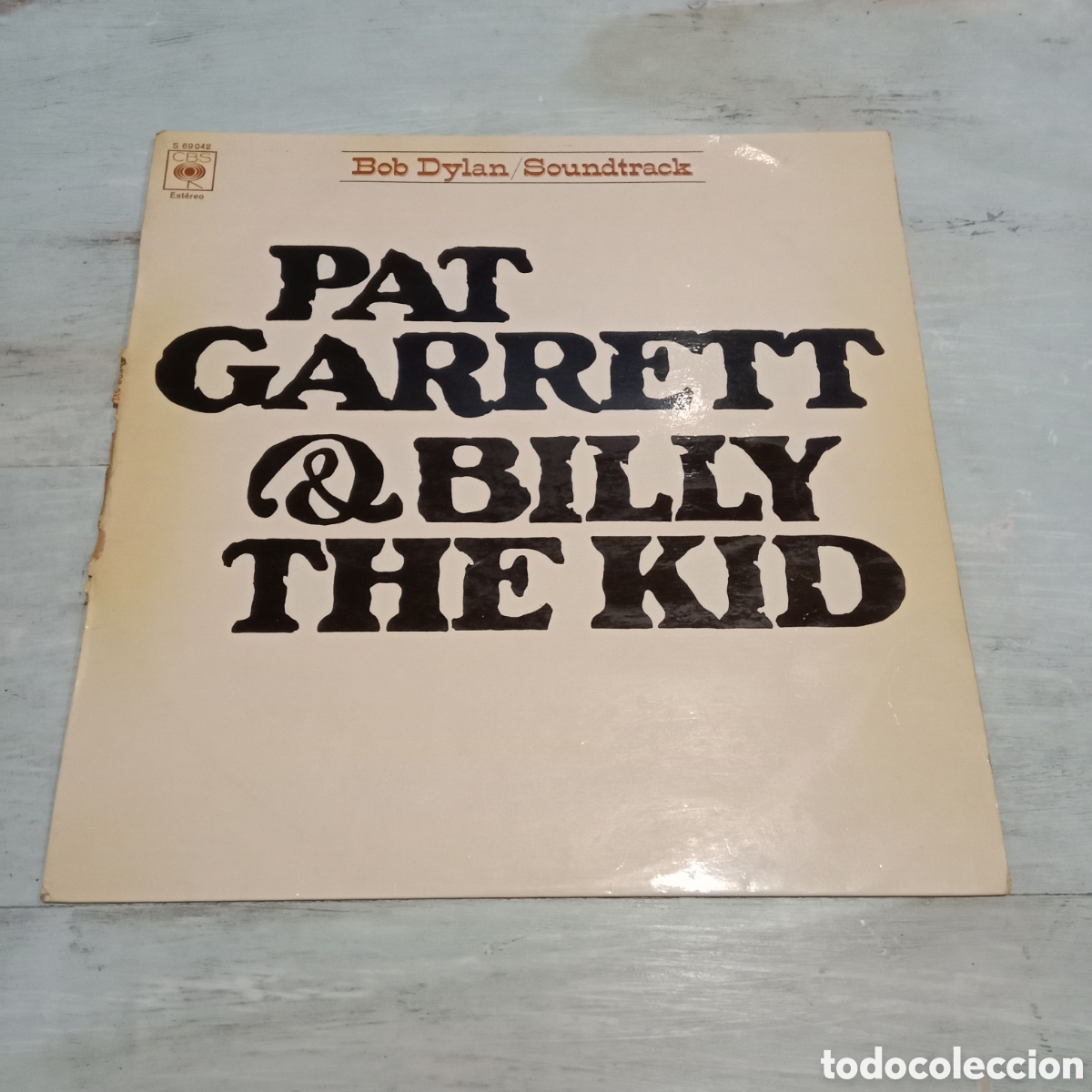 Discos de vinilo: BOB DYLAN - PAT GARRETT & BILLY THE KID - LP