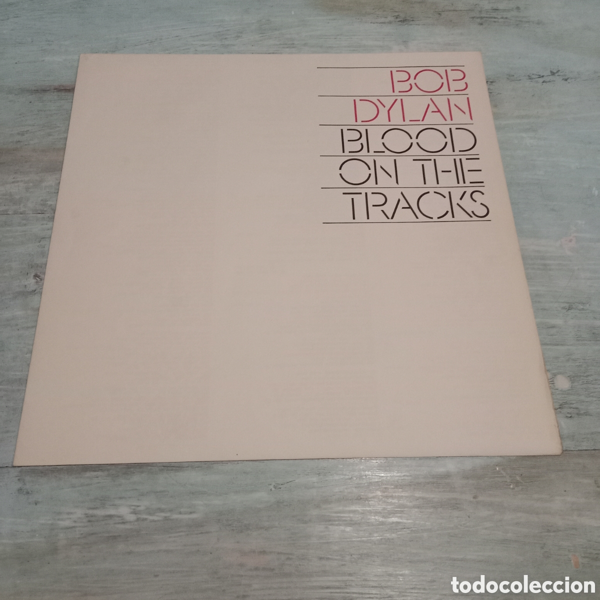 Discos de vinilo: BOB DYLAN - BLOOD ON THE TRACKS - LP - Foto 4