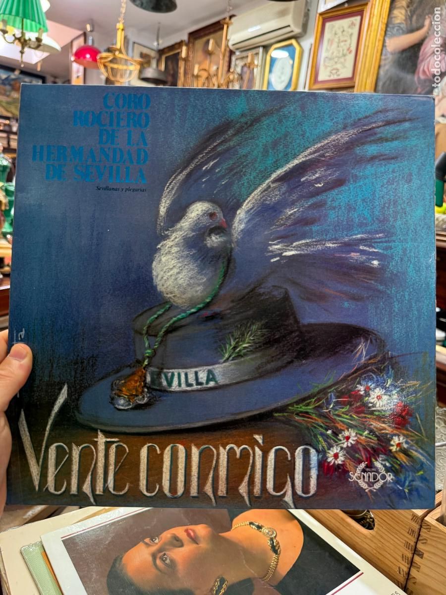 Discos de vinilo: LP CORO ROCIERO DE LA HERMANDAD DE SEVILLA