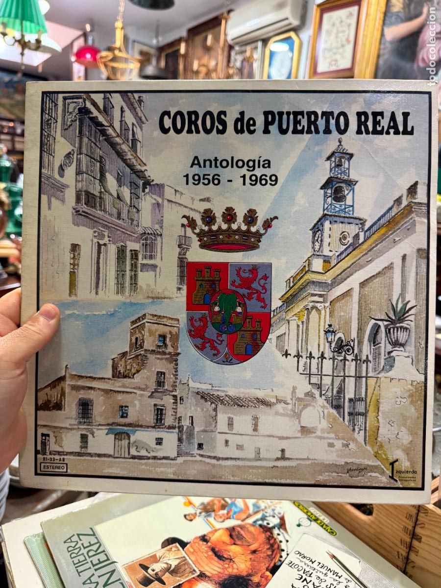 Discos de vinilo: LP COROS DE PUERTO REAL ANTOLOGIA 1956-1969 - CARNAVAL CADIZ