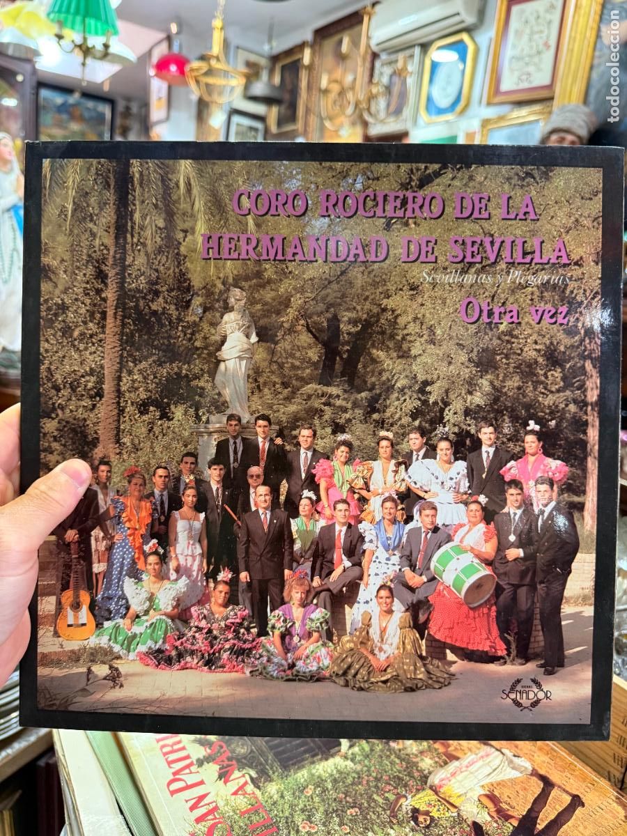 Discos de vinilo: LP CORO ROCIERO DE LA HERMANDAD DE SEVILLA - OTRA VEZ