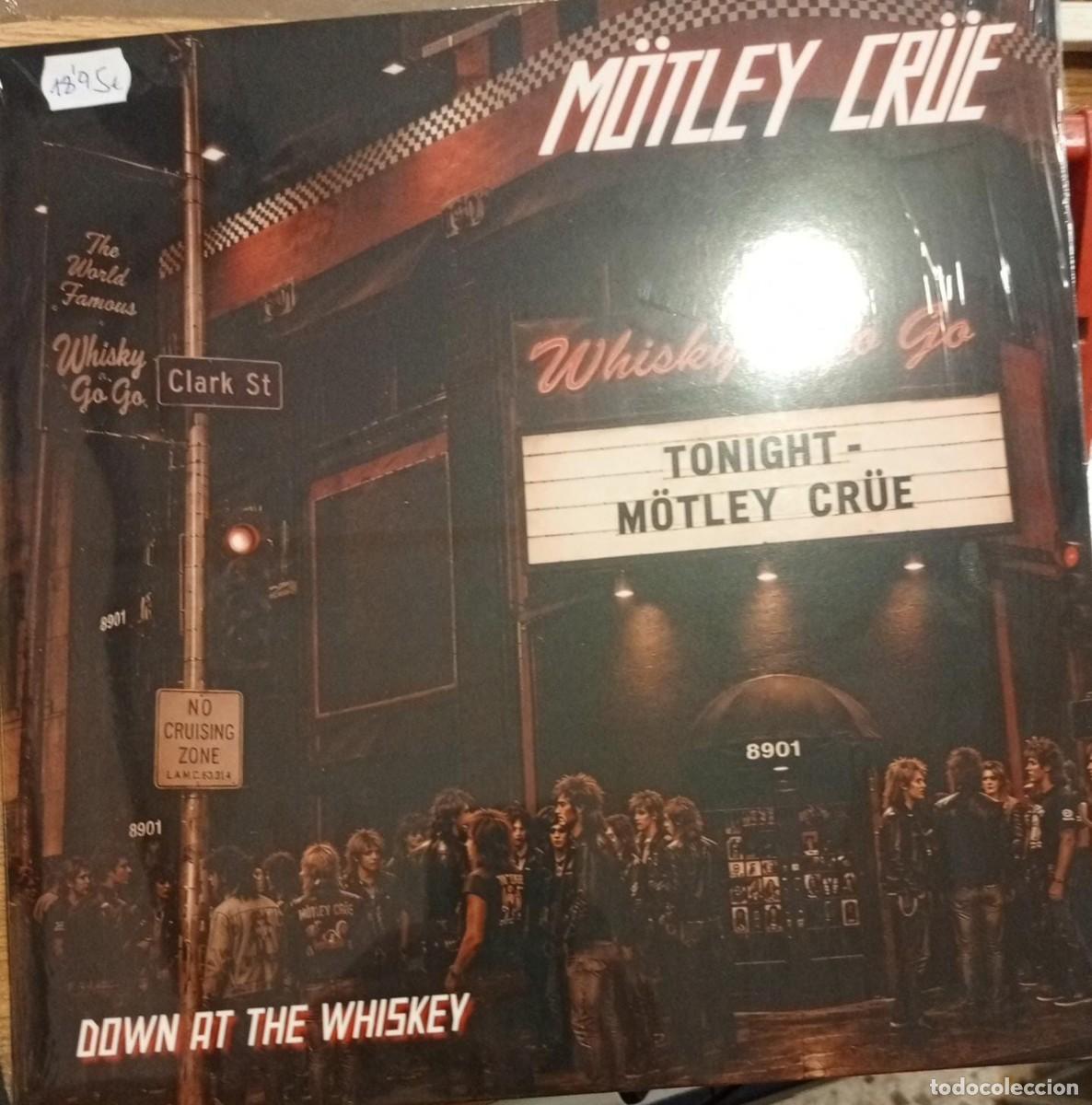 Discos de vinilo: M&Ouml;TLEY CR&Uuml;E &ndash; Down At The Whiskey / Live At The Whisky 1981 + Leath&uuml;r Demo LP