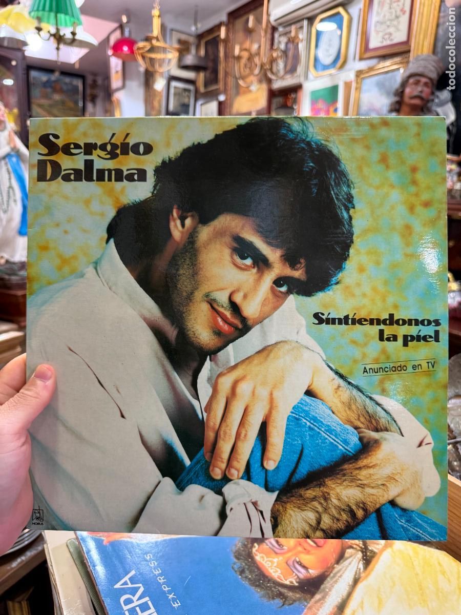 Discos de vinilo: LP SERGIO DALMA - SINTIENDONOS LA PIEL