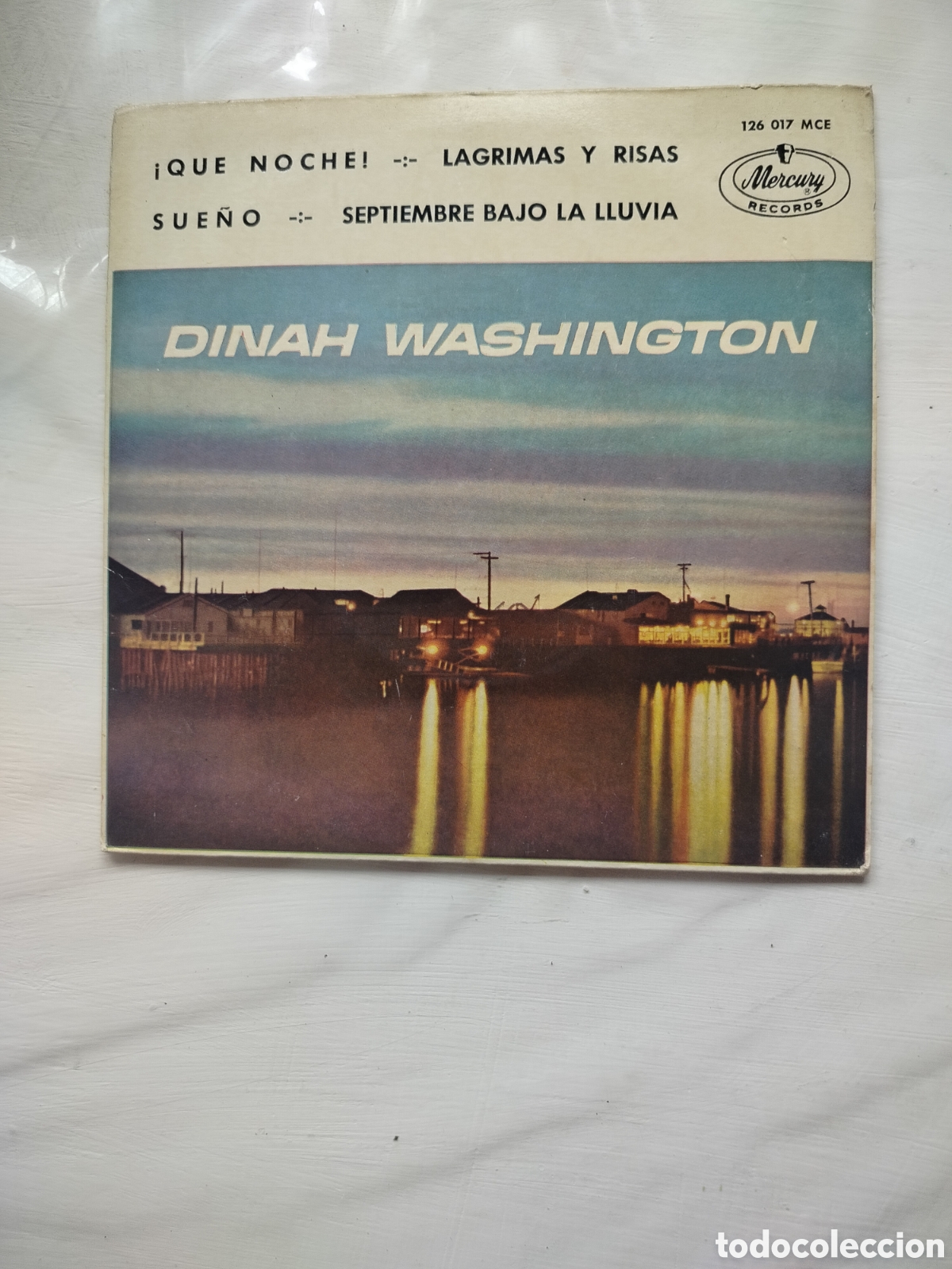 Discos de vinilo: Dinah Washington EP Quincy Jones