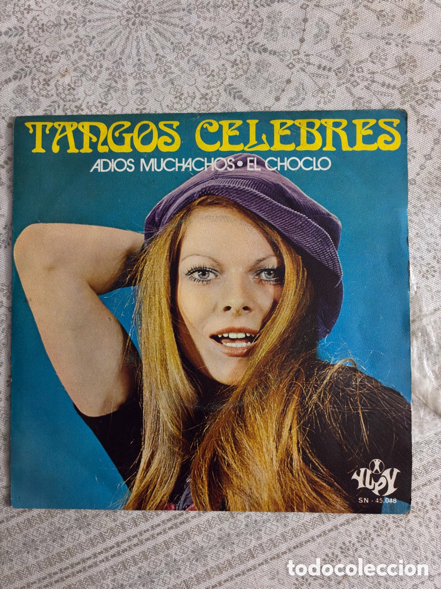 Discos de vinilo: Single Vinilo 7'' - Tangos C&eacute;lebres: Adi&oacute;s Muchachos / El Choclo - Orquesta 101 (1971)