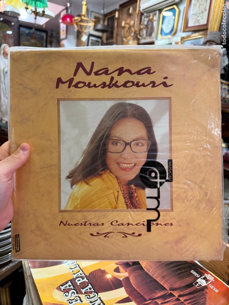 Discos de vinilo: LP NANA MOUSKOURI - NUESTRAS CANCIONES