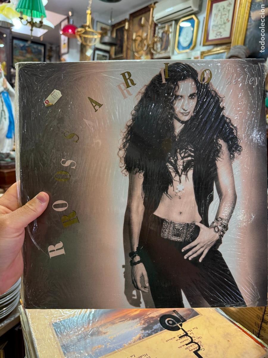 Discos de vinilo: LP ROSARIO FLORES - DE LEY