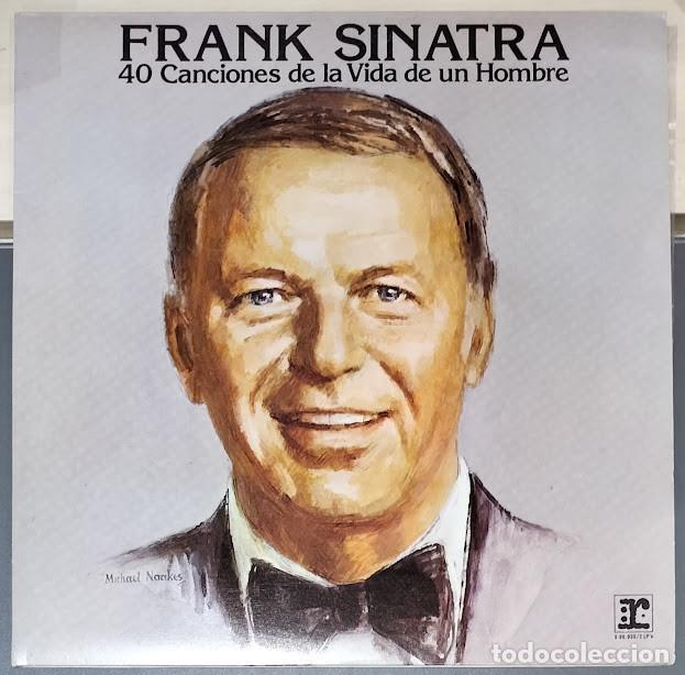 Discos de vinilo: Frank Sinatra - 40 Canciones de la Vida de un Hombre - 2LP Reprise ref. S 96.025. Ed. espa&ntilde;ola 1981.