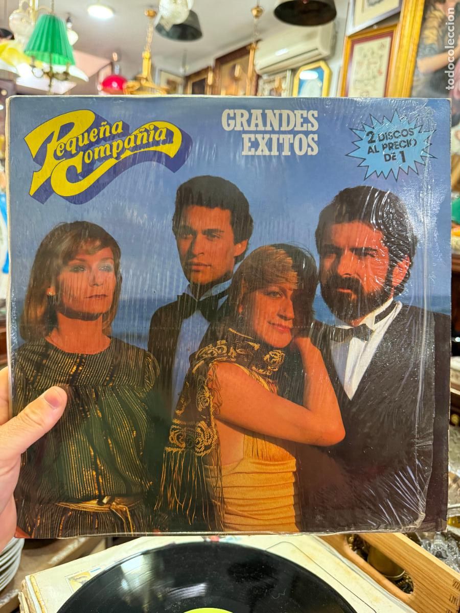 Discos de vinilo: LP PEQUE&Ntilde;A COMPA&Ntilde;IA - GRANDES EXITOS