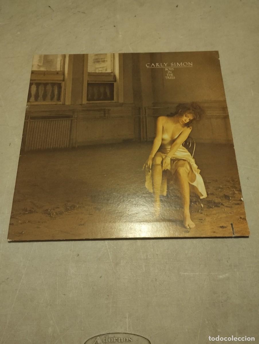 Discos de vinilo: CARLY SIMON LP BOYS IN THE TREES USA 1978 PORTADA ABIERTA ENCARTE LETRAS