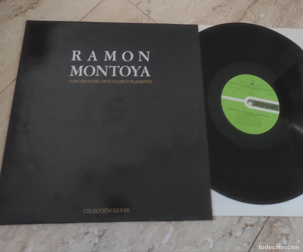 Discos de vinilo: RAMON MONTOYA , CONCIERTO DE ARTE CLASICO FLAMENCO.-LP- EXCELENTE COMO NUEVO