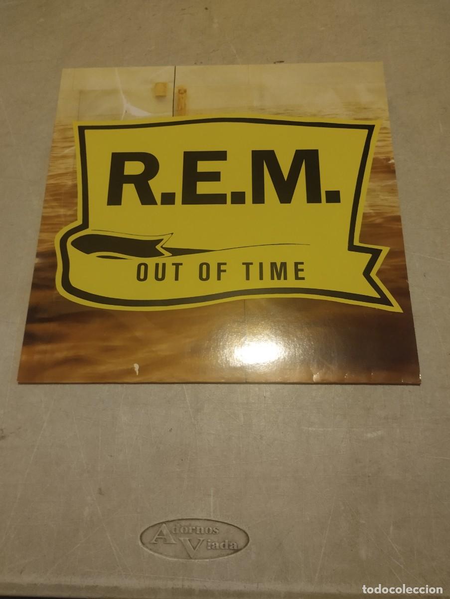 Discos de vinilo: REM LP OUT OF TIME GER.1991 ENCARTE