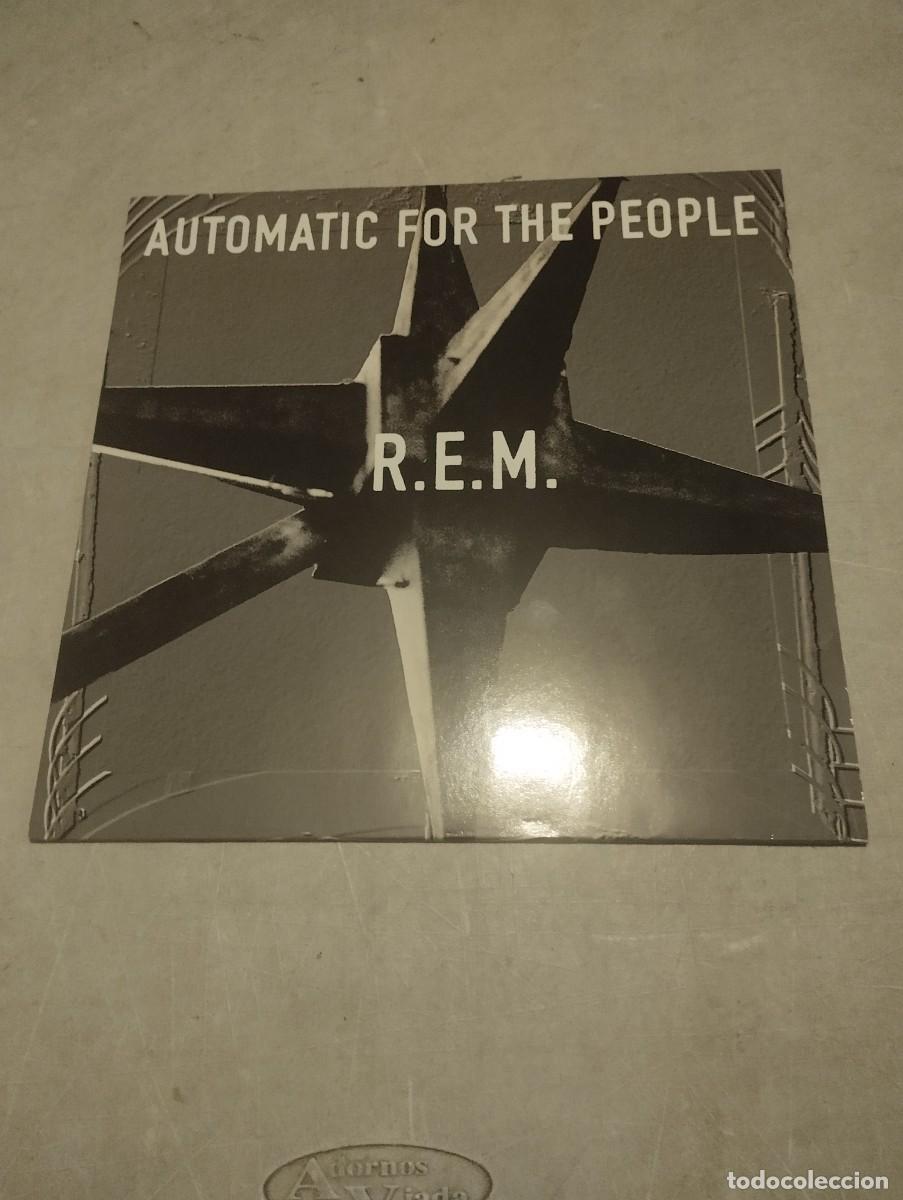 Discos de vinilo: REM LP AUTOMATIC FOR THE PEOPLE GER.1992 ENCARTE