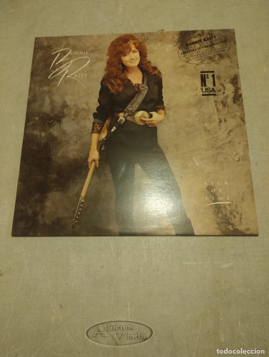 Discos de vinilo: BONNIE RAITT LP NICK OF TIME ESP.1989 ENCARTE