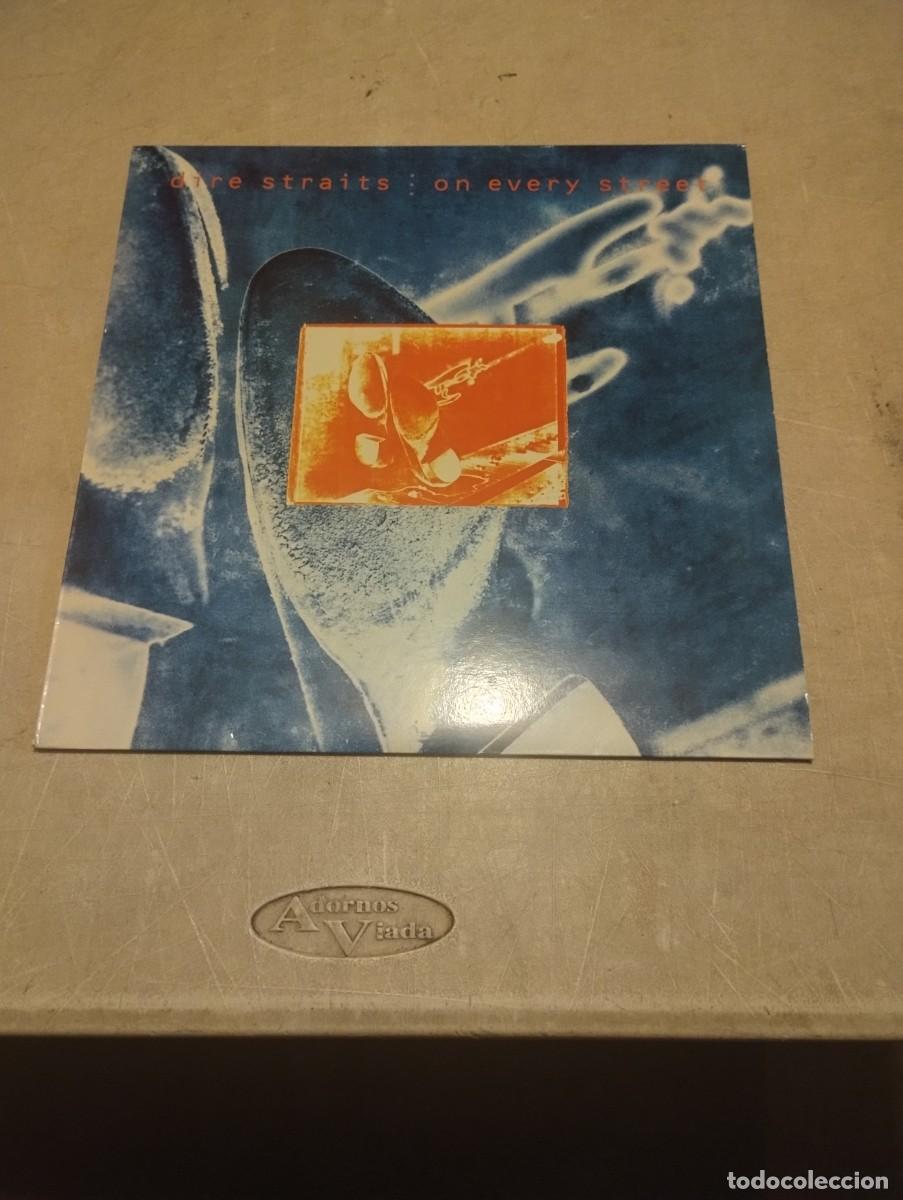 Discos de vinilo: DIRE STRAITS LP ON EVERY STREET ESP.1991 ENCARTE LETRAS
