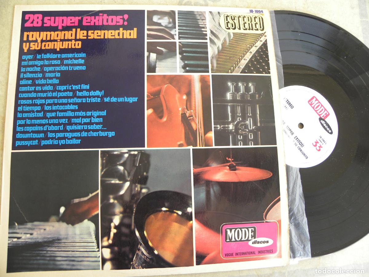 Discos de vinilo: RAYMOND LE SENECHAL Y SU CONJUNTO -28 SUPER EXISTOS -LP 1966