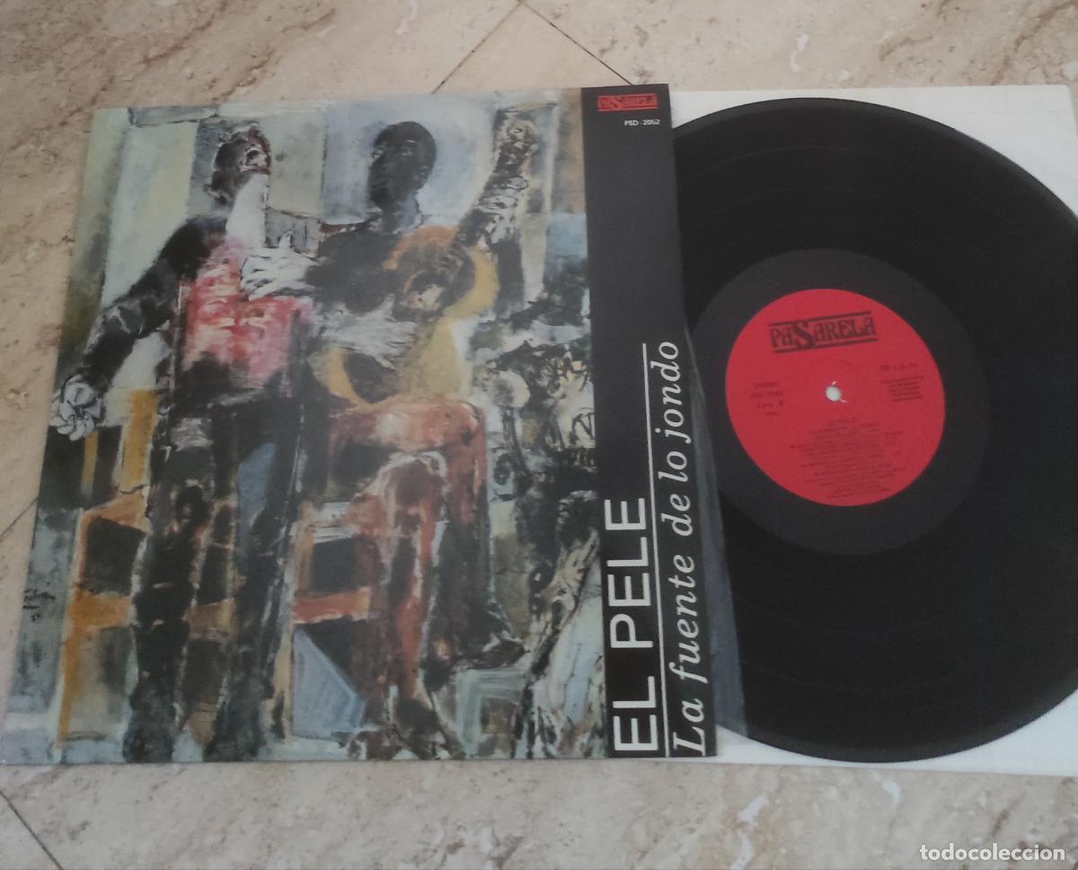 Discos de vinilo: El Pele & Vicente Amigo &lrm;&ndash; la fuente de lo jondo-LP- EXCELENTE COMO NUEVO