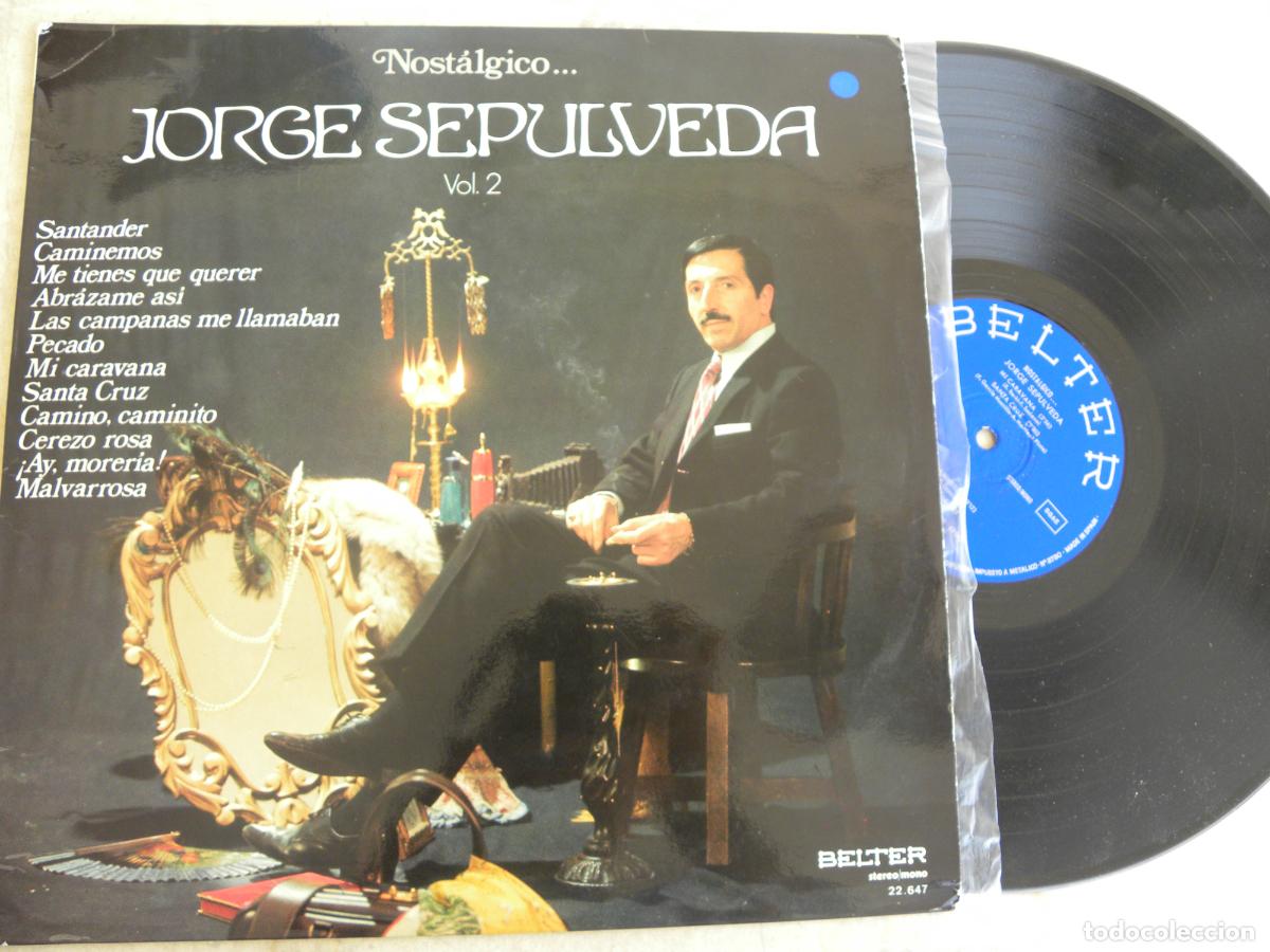 Discos de vinilo: JORGE SEPULVEDA -NOSTALGICO -LP 1972 -PEDIDO MINIMO 3 EUROS