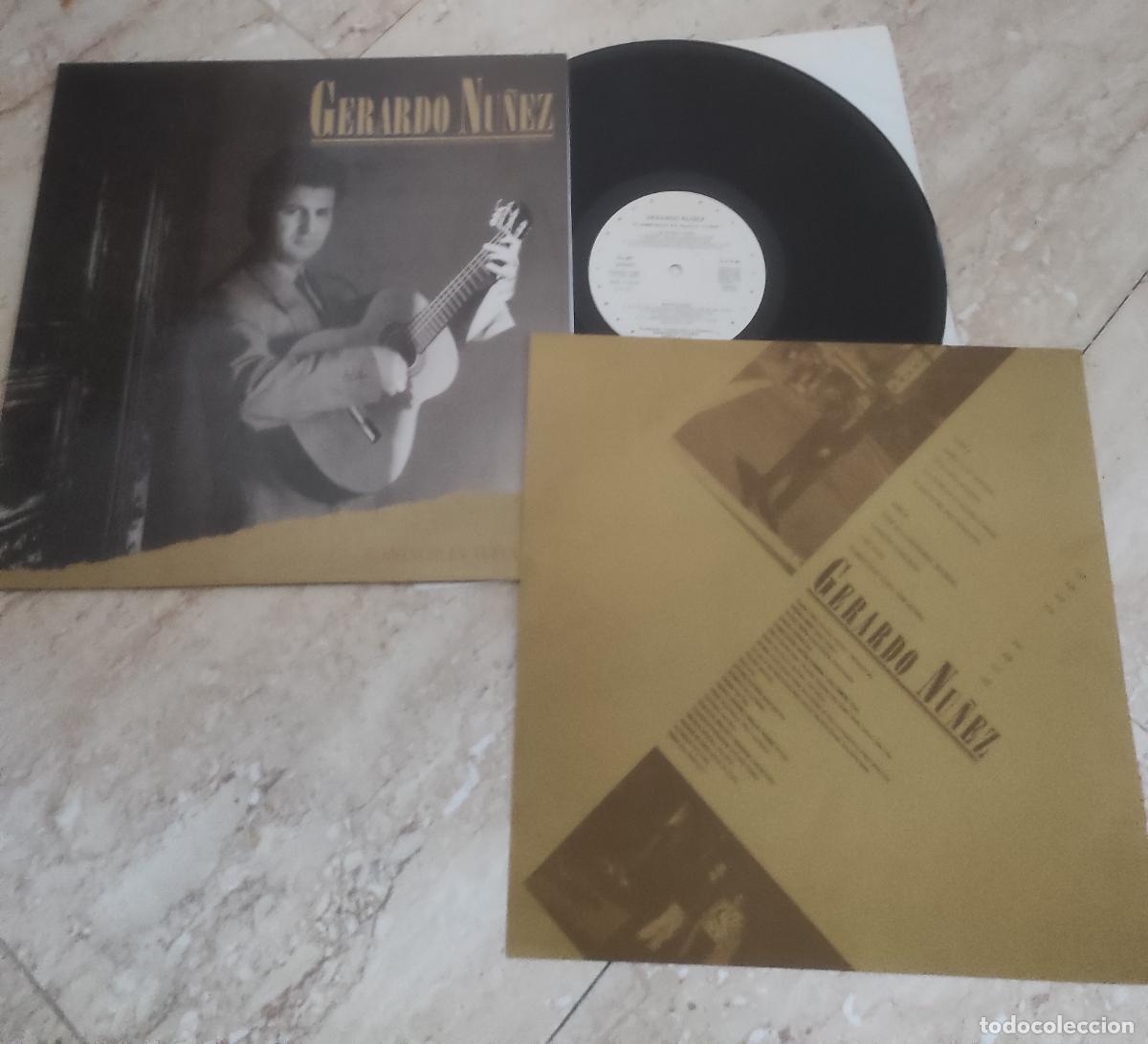 Discos de vinilo: GERARDO NU&Ntilde;EZ-LP FLAMENCOS EN NUEVA YORK-EXCELENTE COMO NUEVO-CONTIENE INSERT
