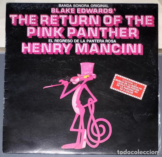 Discos de vinilo: The Return Of The Pink Panther - Banda Sonora - LP RCA ref. 55061. Ed. espa&ntilde;ola 1976.