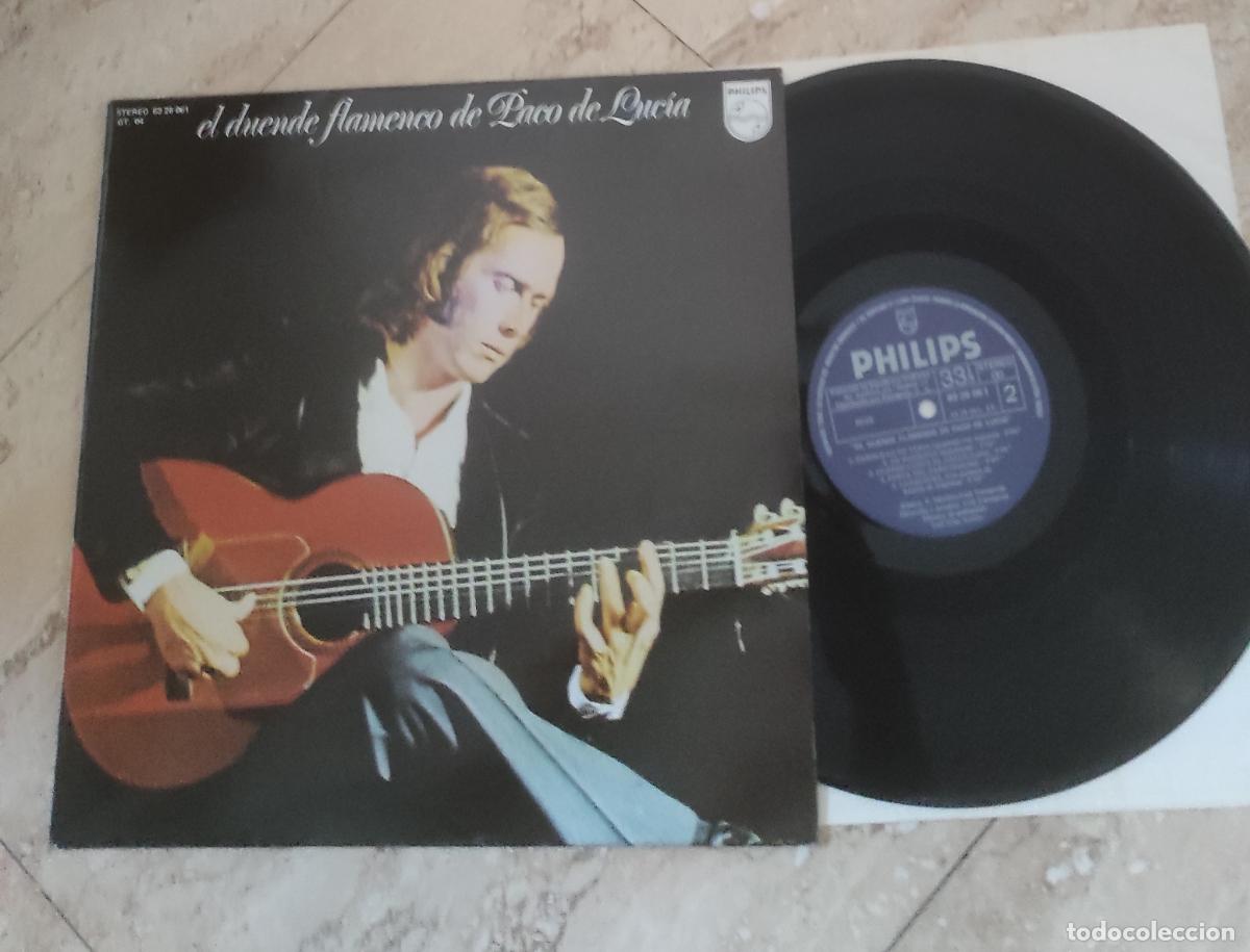 Discos de vinilo: EL DUENDE FLAMENCO DE PACO DE LUCIA.-LP- EXCELENTE COMO. NUEVO.
