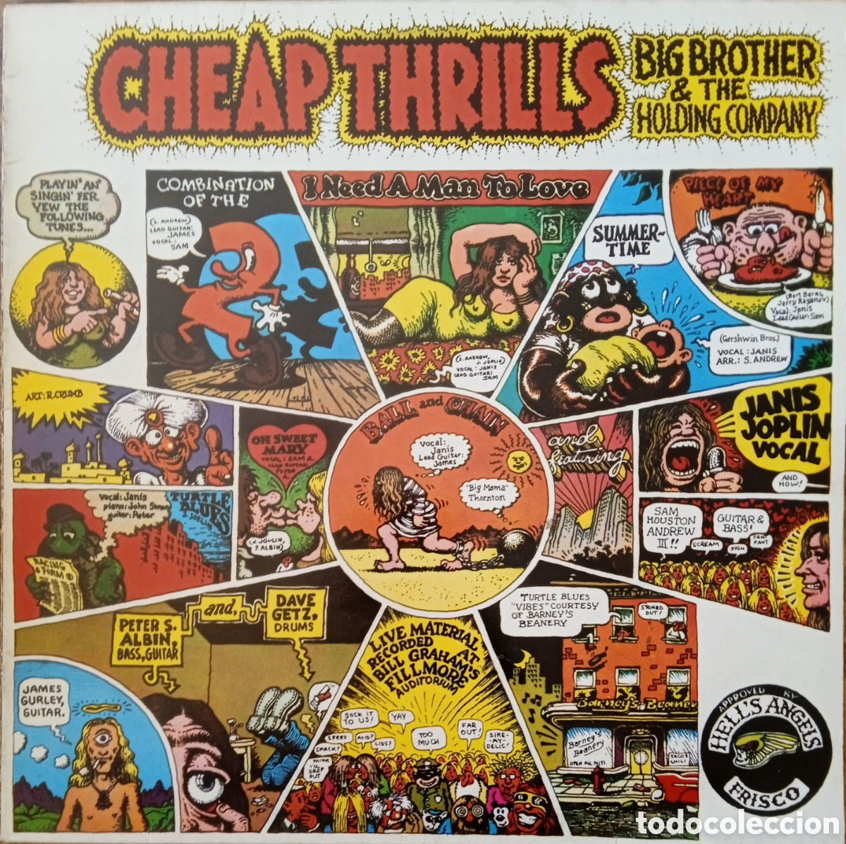 Discos de vinilo: Disco de vinilo Big Brother and The Holding Company