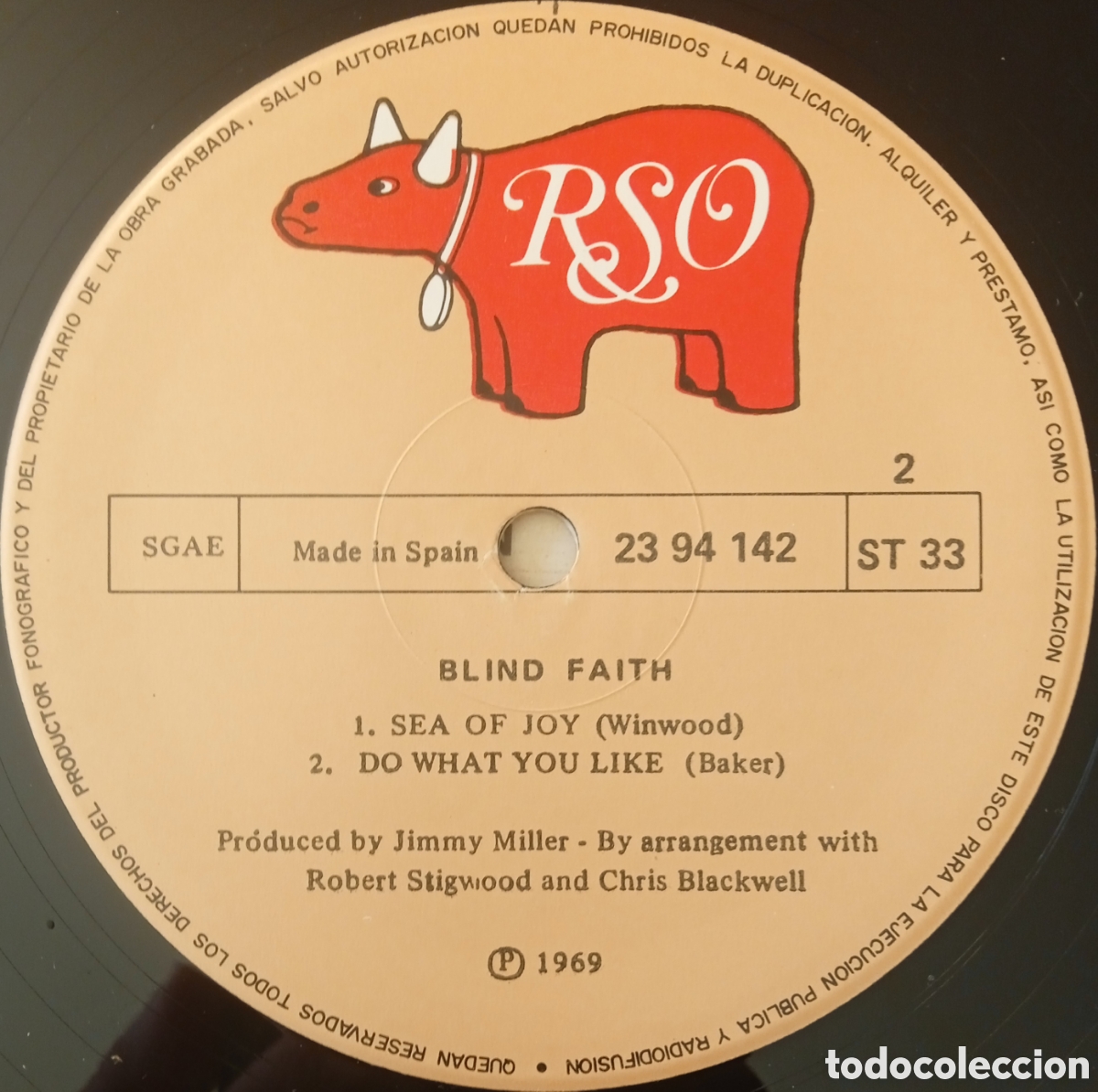 Discos de vinilo: Disco de vinilo Blind Faith - Foto 5