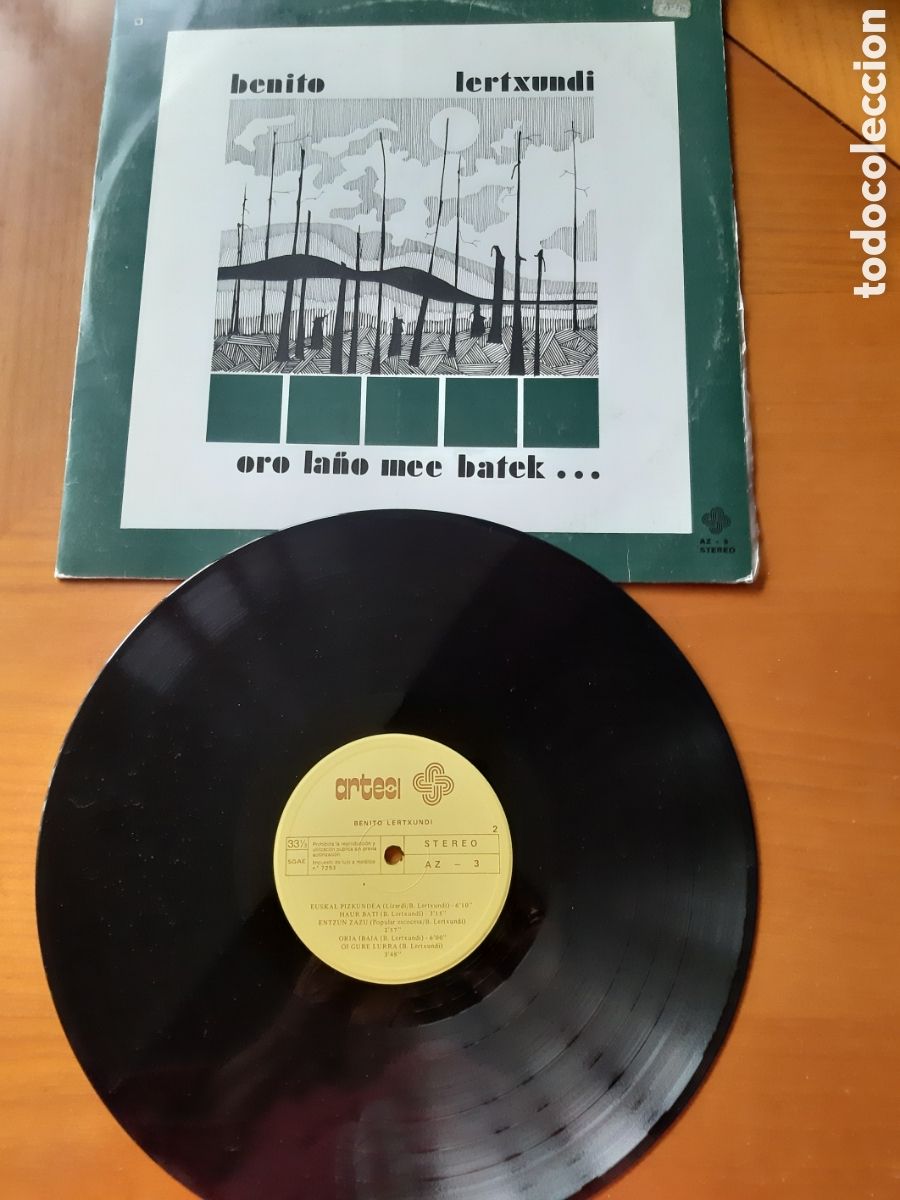 Vinyl records: Disco Benito Lertxunde. Original. Buen estado