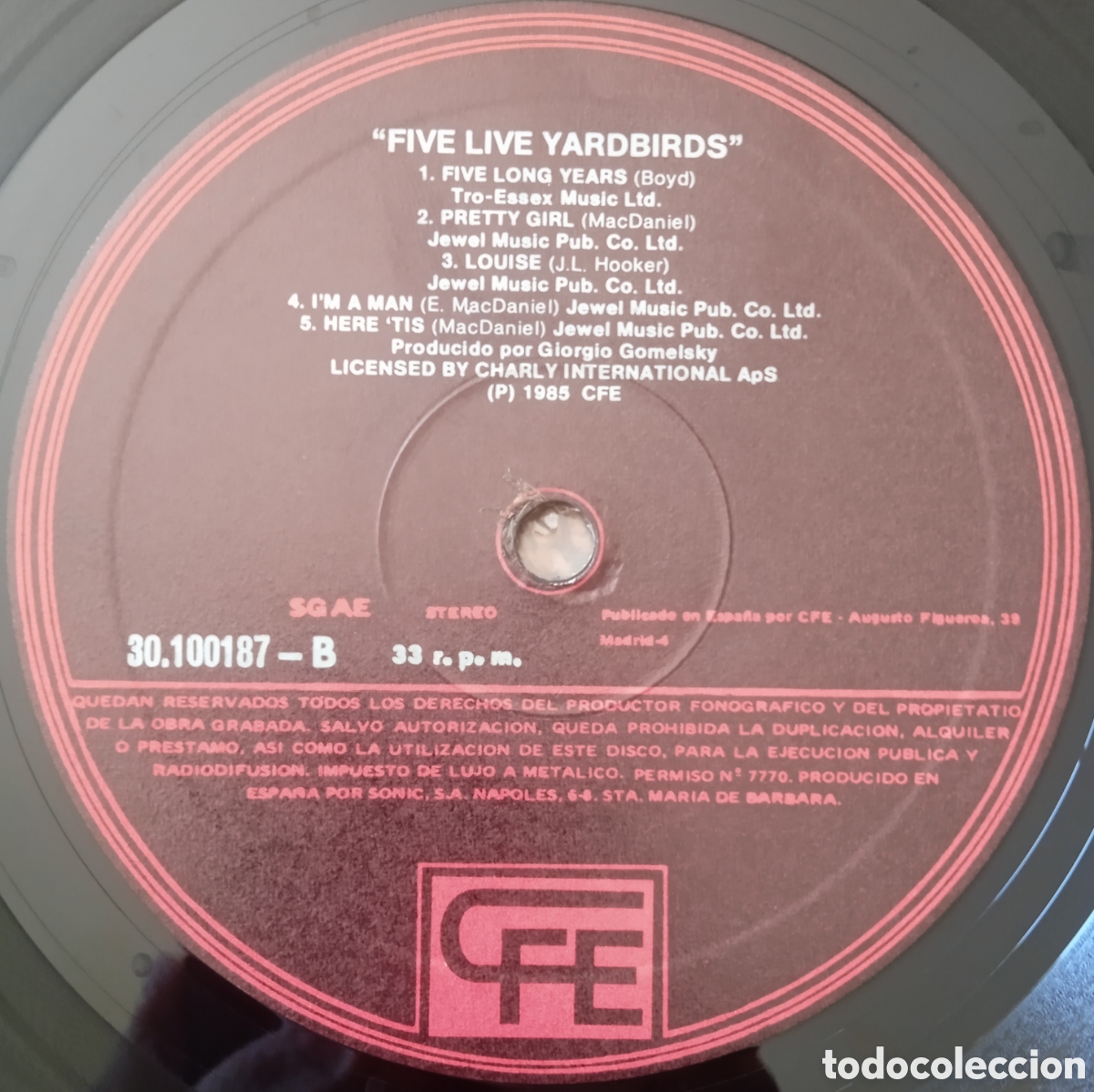 Discos de vinilo: Disco de vinilo Yardbirds - Foto 4