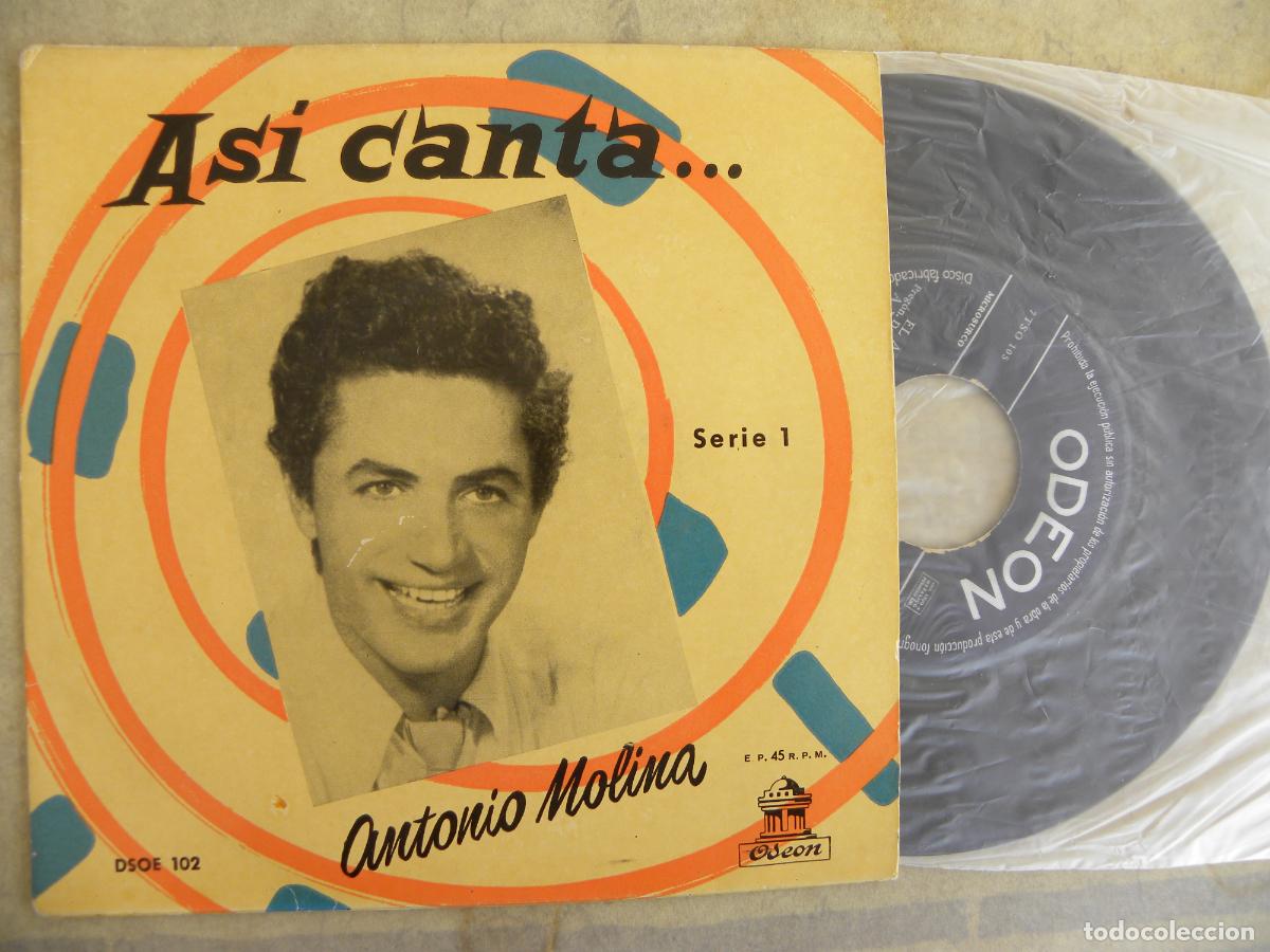 Discos de vinilo: ANTONIO MOLINA -SERIE 1 -EP -PEDIDO MINIMO 3 EUROS