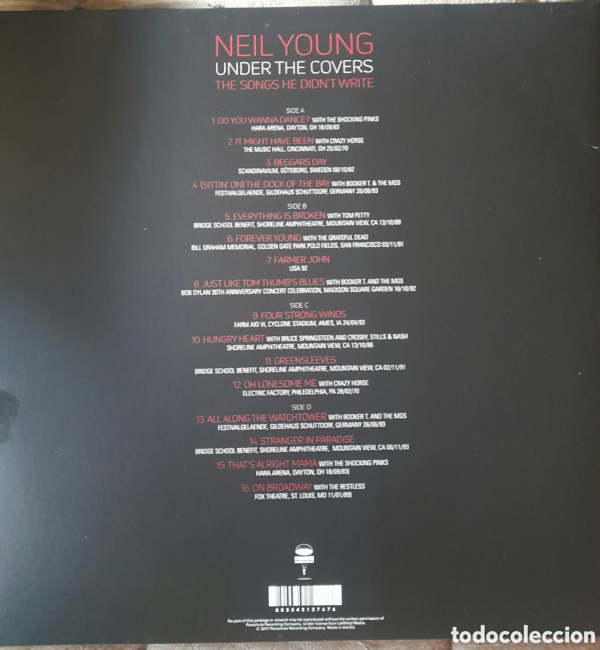 Discos de vinilo: NEIL YOUNG - UNDER THE COVERS. 2 LP. RARO - Foto 4