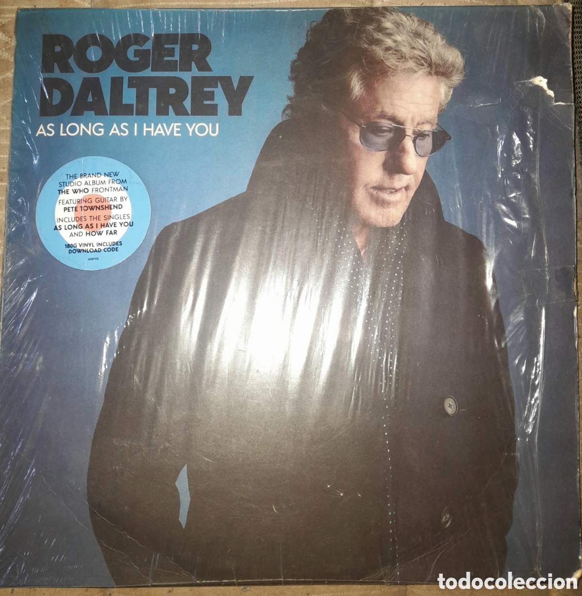 Discos de vinilo: ROGER DALTREY - AS LONG AS I HAVE YOU. LP THE WHO