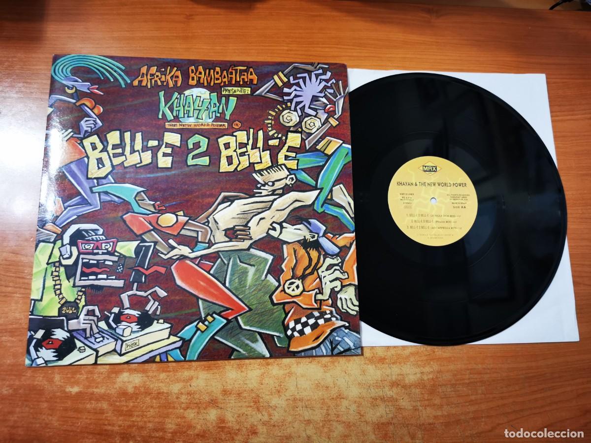 Discos de vinilo: KHAYAN & THE NEW WORLD POWER Bell-e 2 bell-e 12&rdquo; MAXI SINGLE VINILO DEL A&Ntilde;O 1996 CONTIENE 5 TEMAS