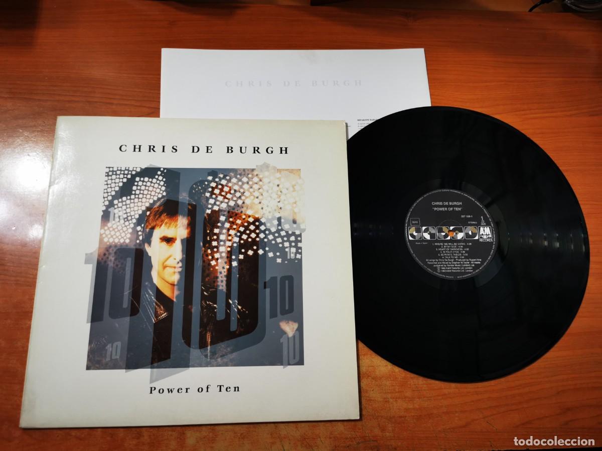 Discos de vinilo: CHRIS DE BURGH Power of then LP VINILO DEL A&Ntilde;O 1992 CON ENCARTE CONTIENE 12 TEMAS