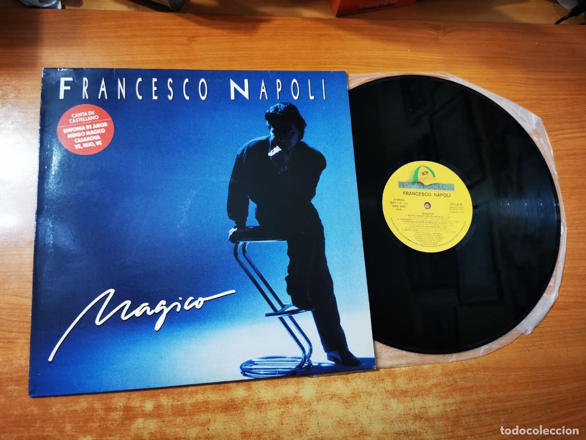 Discos de vinilo: FRANCESCO NAPOLI Magico CANTADO EN ESPA&Ntilde;OL LP VINILO DEL A&Ntilde;O 1988 CONTIENE 10 TEMAS