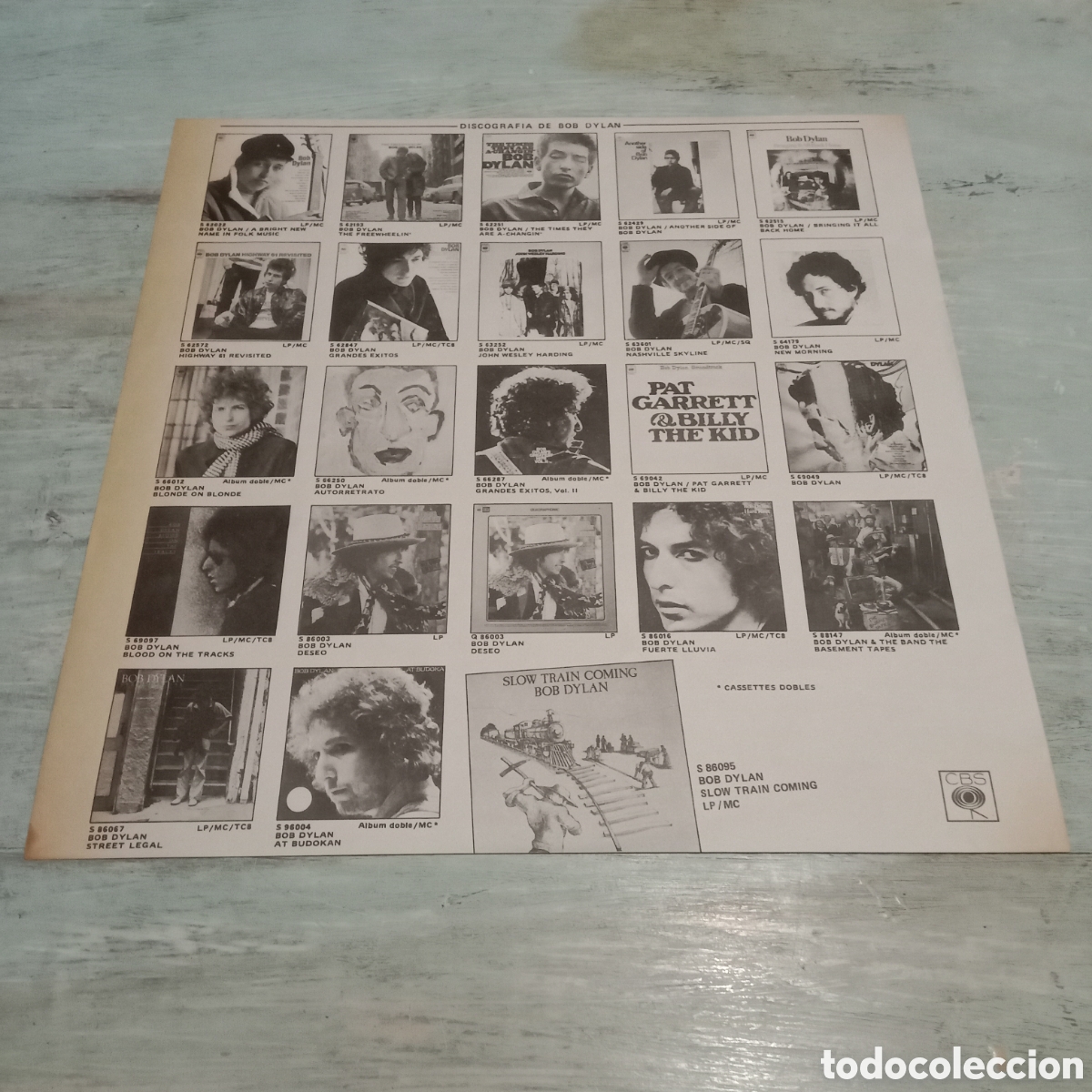 Discos de vinilo: BOB DYLAN - SLOW TRAIN COMING - LP - Foto 6