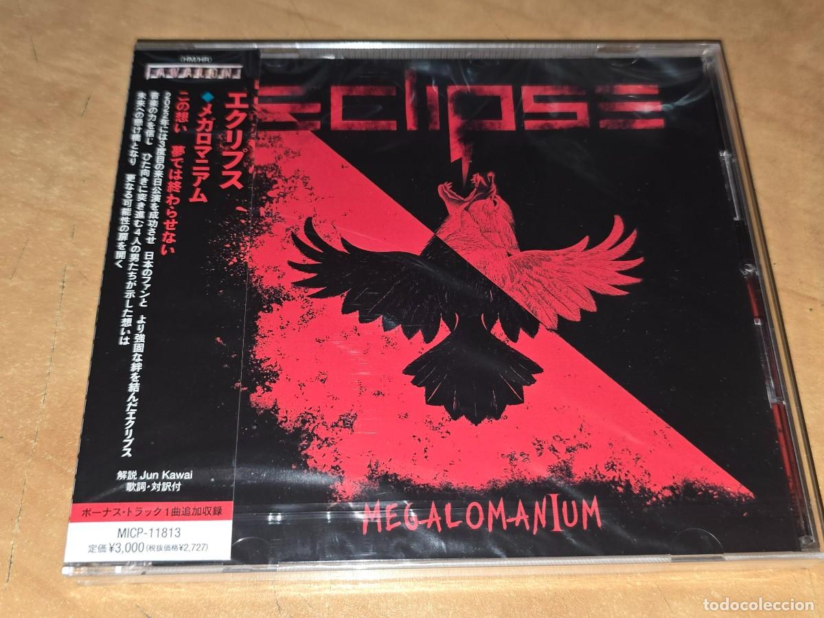 Discos de vinilo: ECLIPSE CD Megalomanium, Japan 2025 *PRECINTADO* Hard Rock/Aor -W.e.t.-H.e.a.t-Chez Kane-Treat-Creye
