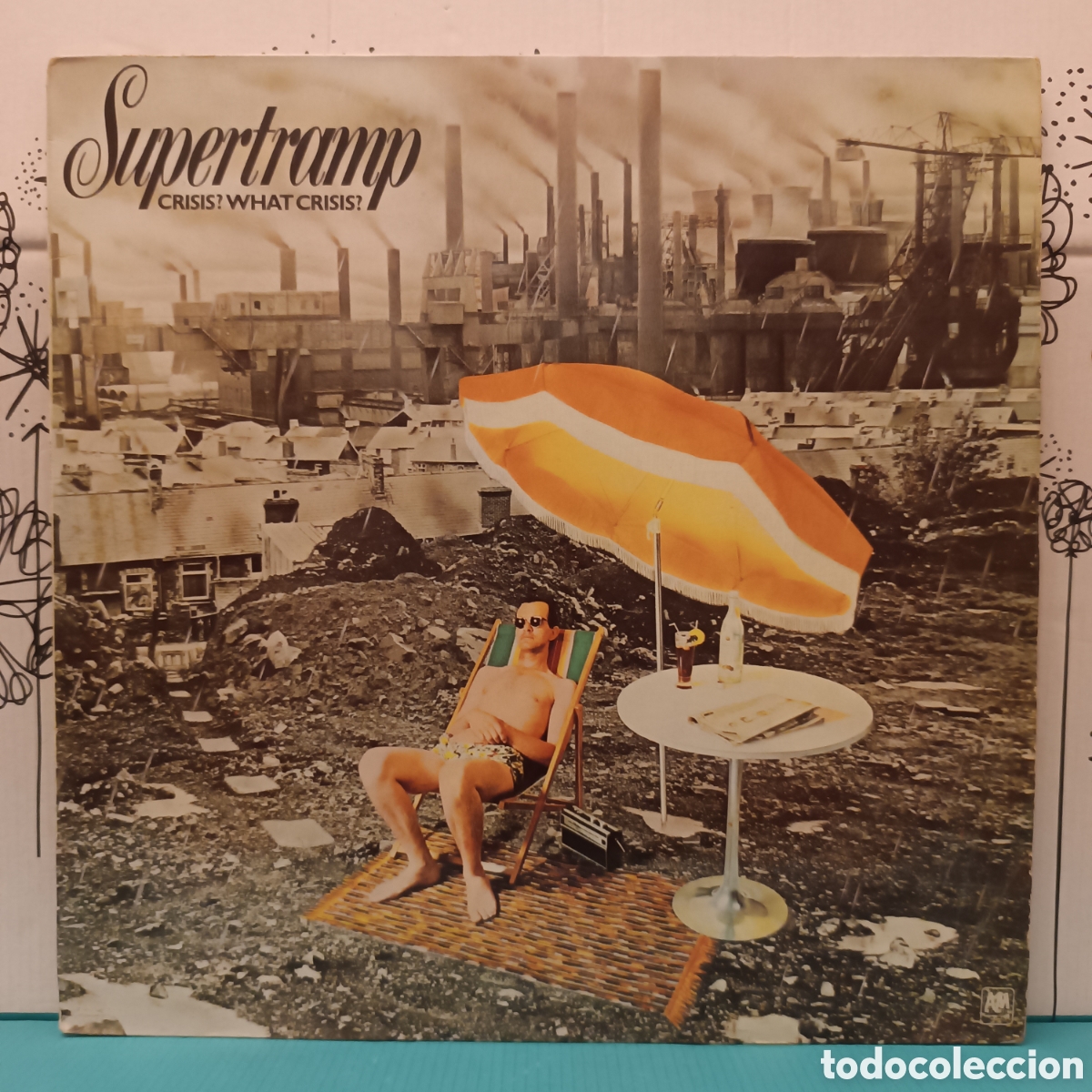 Discos de vinilo: SUPERTRAMP. CRISIS? WHAT CRISIS? LP. 1977