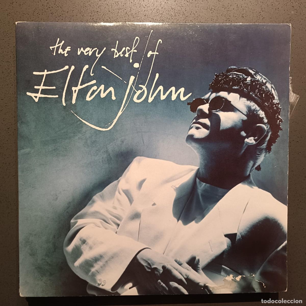Discos de vinilo: Elton John - The Very Best of Elton John - Doble LP. sello Discophon 1990