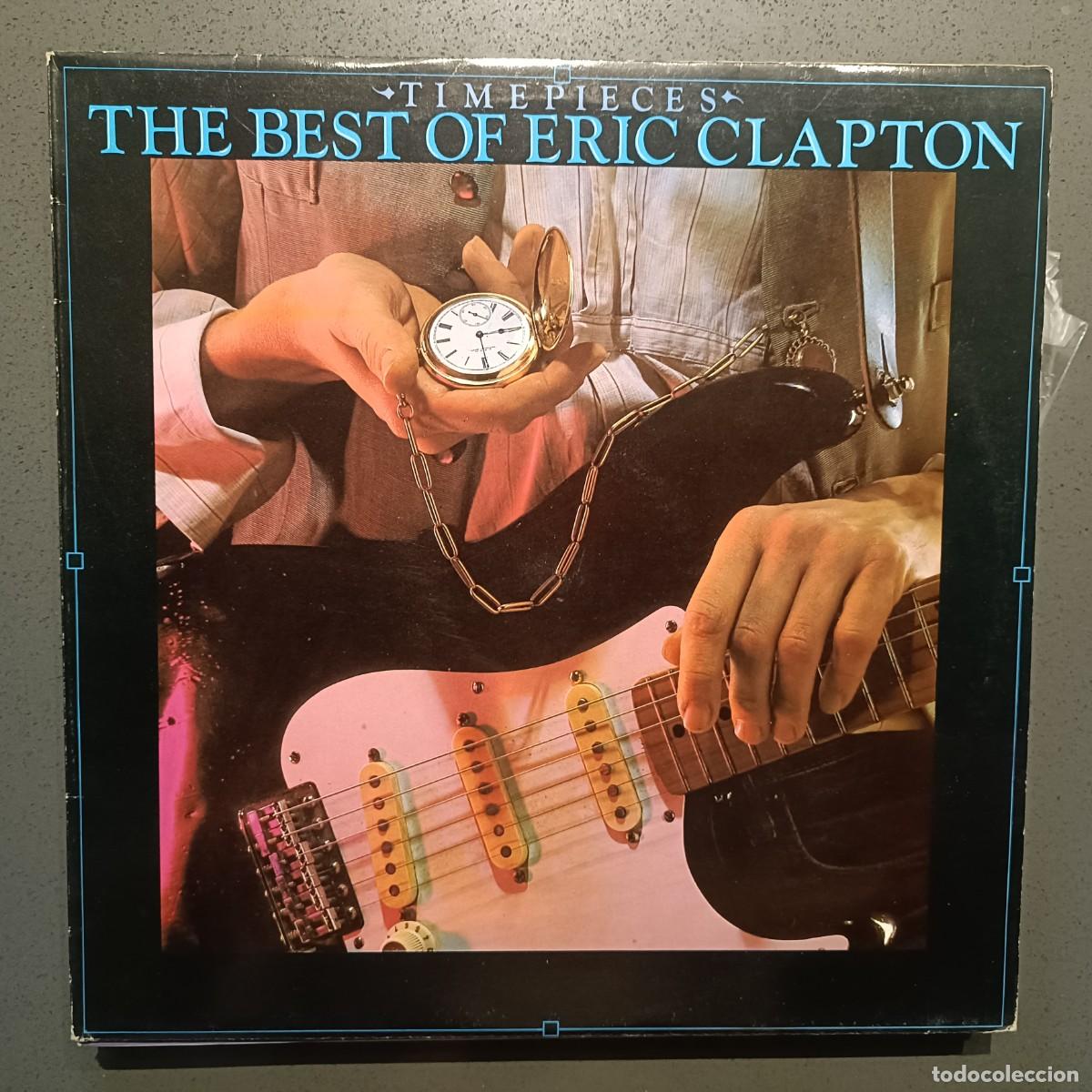 Discos de vinilo: Eric Clapton - Time Pieces - LP. sello RSO 1982