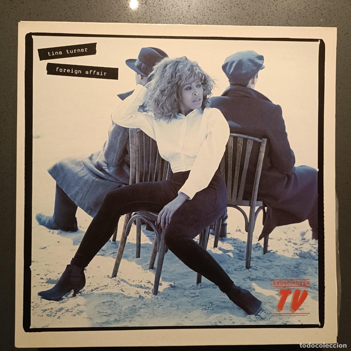 Discos de vinilo: Tina Turner - Foreign Affair - LP. Capitol Records 1989