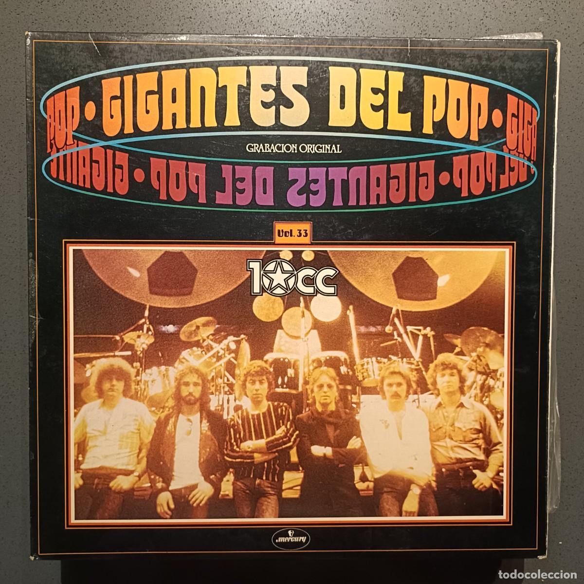 Discos de vinilo: 10 CC - Gigantes del Rock, vol. 33 - LP. sello Mercury 1981