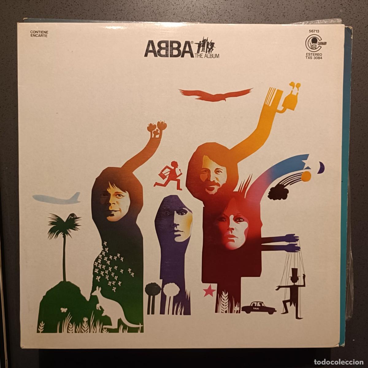 Discos de vinilo: Abba - The Album - LP. sello Carnaby 1977