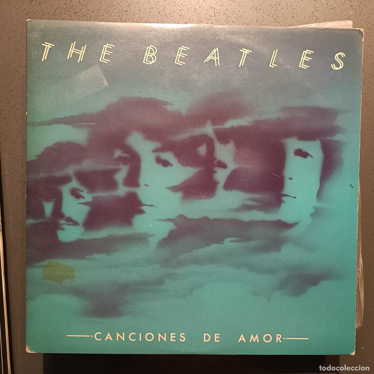 Discos de vinilo: The Beatles - Canciones de Amor - Doble LP. sello Odeon 1982