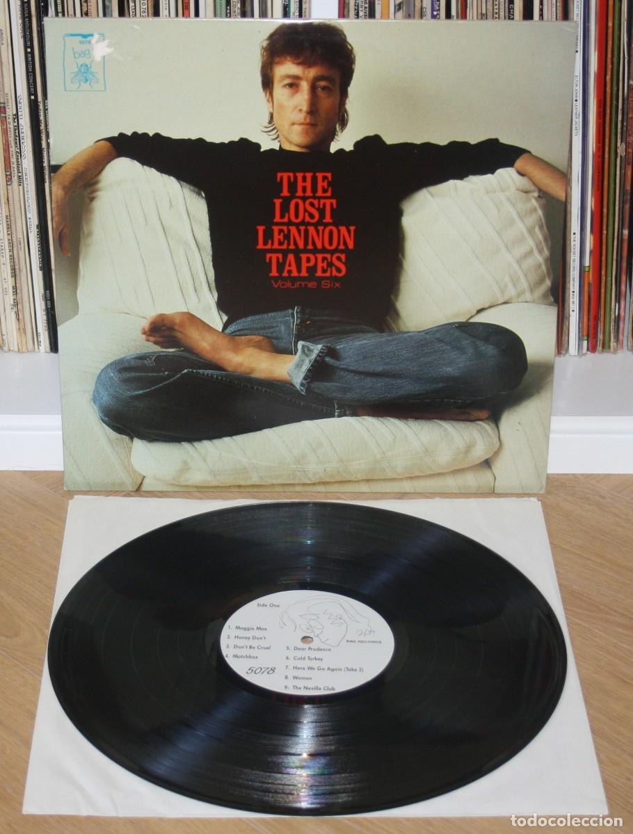 Discos de vinilo: JOHN LENNON - The Lost Lennon Tapes Volume Six LP - 1988 Bag 5078 - Beatles vinilo Raro