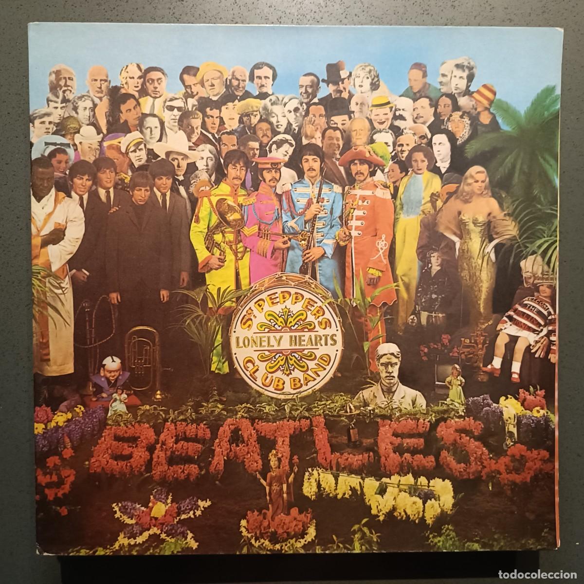 Discos de vinilo: The Beatles - Sergeant Pepper&acute;s Lonely Hearts Club Band - LP. sello Odeon / EMI 1967