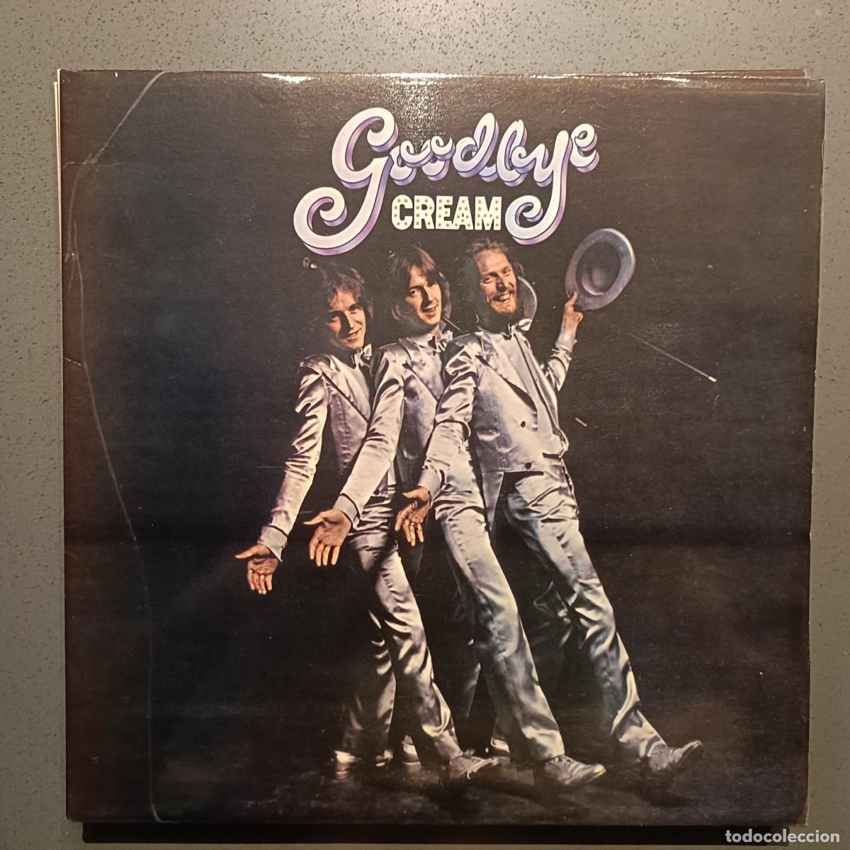 Discos de vinilo: Cream - Goodbye - Lp. sello RSO 1969 (1980)