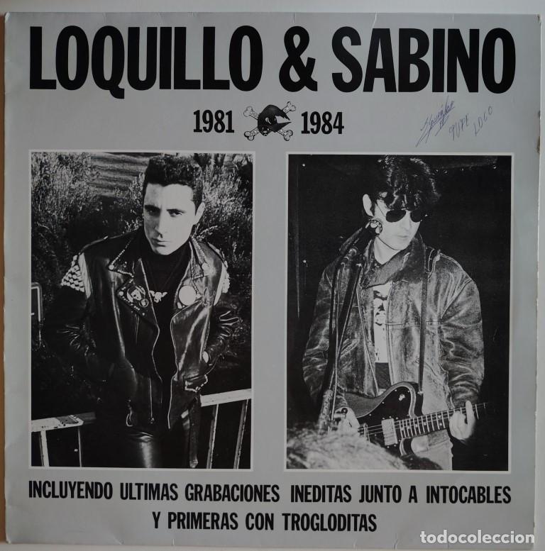 Discos de vinilo: Loquillo & Sabino. 1981-1984. Dro, Spain 1987 LP + encarte